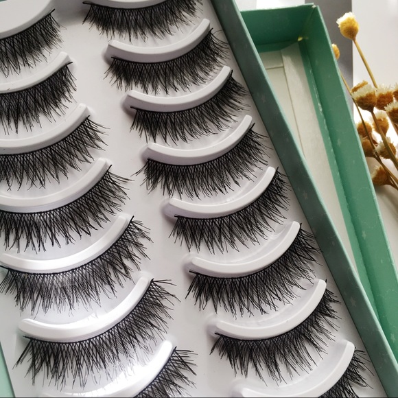 💋💋Pinkimo 10 Pairs False Eyelashes - Picture 2 of 3